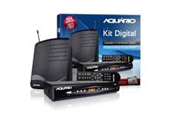 DTV-8100 KIT CONVERSOR + ANTENA AQUARIO