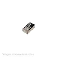 CONECTOR BLINDADO RJ45 CX C/100 CONEXAO 