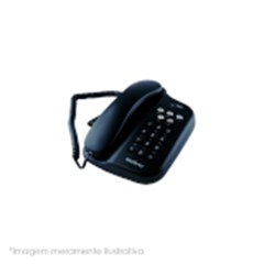 TELEFONE TC500 PRETO INTELBRAS