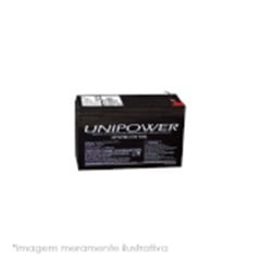 BATERIA UNIPOWER 12V 7,0AH SELADA NOBREA