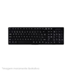 TECLADO PCTOP PS2 PADRAO PRETO TCPR03-PS