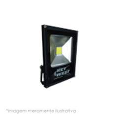 REFLETOR C/ SUPERLED (SMD)BRANCO 20W- DN