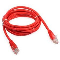 PATCH CORD CAT5E 2M UTP VERMELHO-(CABO D