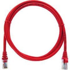 PATCH CORD CAT5E 1M UTP VERMELHO-(CABO D