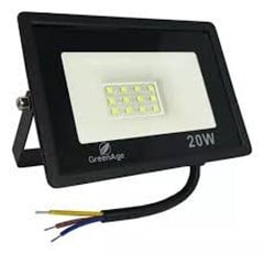 REFLETOR DE LED SMD 20W IP66 3500K AMARE