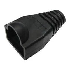 CAPA PARA PLUG MODULAR RJ45 PRETO