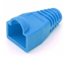 CAPA PARA PLUG MODULAR RJ45 AZUL