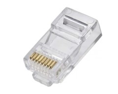 CONECTOR RJ45 CAT5E 8P8C PLUG MODULAR 