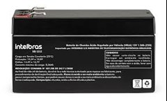 BATERIA VRLA 12V 1,2AH XB 1212 INTELBRAS