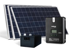 GERADOR SOLAR OFF GRID 160WP 590WH/D PWM