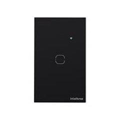 INTERRUPTOR SMART ZIGBEE TOUCH 1 PRETO EZS 1001