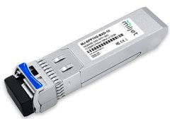 TRANSCEPTOR OPTICO TX1330/RX1270NM 10KM LC DDM 10GBASE-BXD SFP+ BIDI MILJET