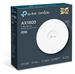 ACCESS POINT TETO TPLINK OMADA EAP610(US) AX1800 WIFI 6 POE BRANCO