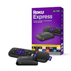 ROKU EXPRESS 3960BR-SG PADRAO FULL HD 32MB PRETO COM 512MB DE MEMORIA RAM