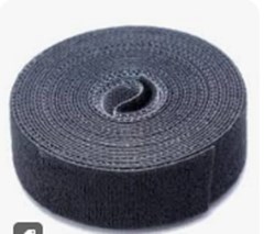 VELCRO DUPLA FACE 3M PRETO