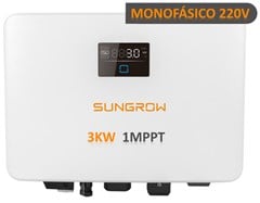 INVERSOR MONOFASICO SUNGROW SG3.0RS 3KW 1MPPT