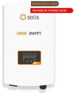 INVERSOR SOLIS 10KW ON GRID 220V 3MPPT