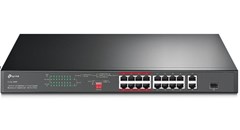 SWITCH TL-SL1218P 16 PORTAS POE + 10/100MPBS COM 2 PORTAS GIGABIT